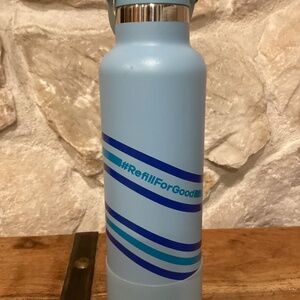 Hydro Flask RARE HTF Surfrider Foundation Edition Blue Insulated 20 oz Bottle
